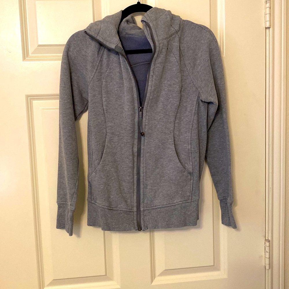 Lululemon grey jacket. Size 4